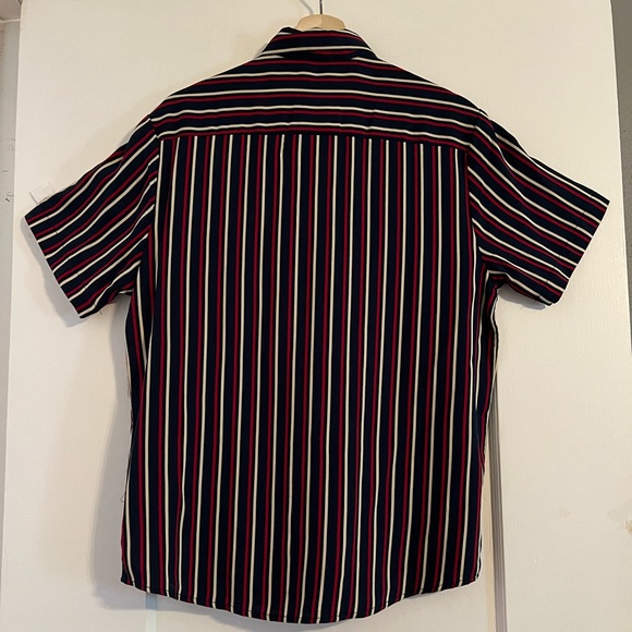 NWT Denim & Flower Men’s Viscose Style Button Down Shirt // Size Small - Picture 2 of 3